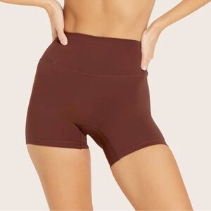 Set Active Brown Sportbody biker shorts